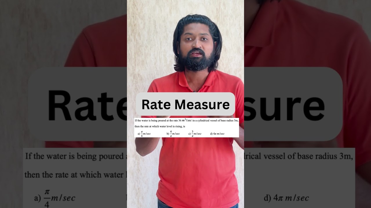 Applications of Derivatives MHTCET Most Imp que 