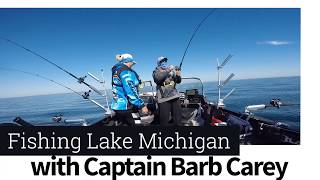 Trolling on Lake Michigan