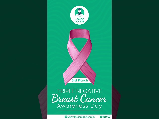 Triple Negative Breast Cancer lacks three markers, challenging treatment. #bestcancerdoctor #cancer