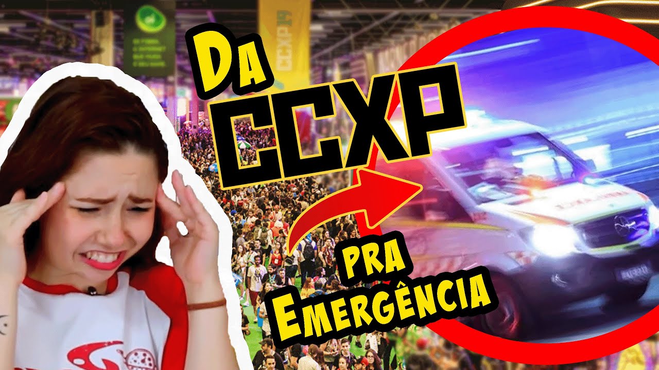 Vlog da CCXP (FUI PARAR NA EMERGÊNCIA)│Obsidiana Cosplay