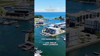 Best Marina Views at Friday Harbour | Luxury Waterfront Townhouse | 3793 Mangusta Crt | Lake Simcoe