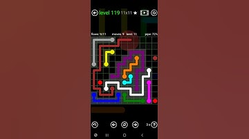 How To Solve Flow Free Premium 11x11 Mania Level 119 Hard Board Walk Through Solution Walkthrough