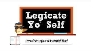 2. Legicate Yo' Self: What is the Legislative Assembly