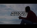 Rachel Platten - Fight Song (Video Lyrics)