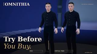 I Built a 3D Virtual Fitting Room in Unreal Engine 5 — Omnithia Demo