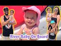BABY'S 1ST TIME TO THE RIVER!