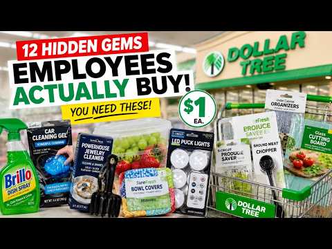 Dollar Tree Employees Secretly Buy These 12 Hidden Gems Before Shoppers Can Get Them All
