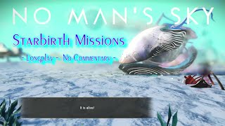 No Man's Sky | All Starbirth Missions | Longplay, No Commentary