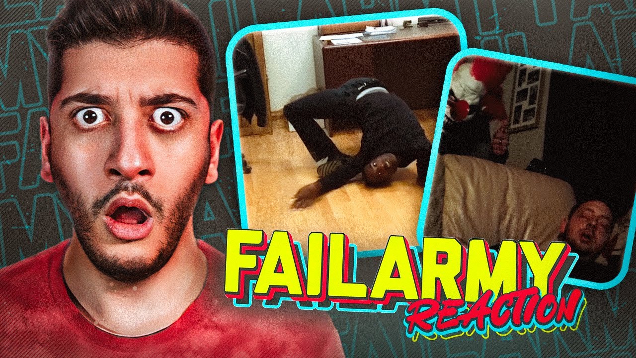 REAGISCO ai MIGLIORI FAIL SPAVENTOSI.. FAILARMY