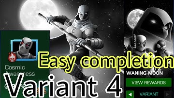Variant 4.1.2  easy path completion | Waning Moon - Marvel Contest Of Champions
