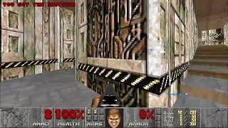 Ultimate Doom E2M5 Secret Exit Any% In 19.26 (Unity Port)