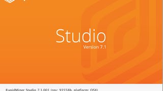 RapidMiner Tutorial Basics (Creating and removing columns) Profile