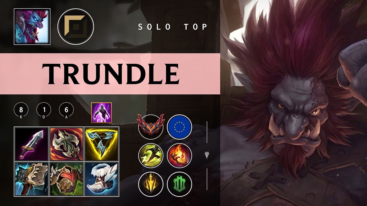 Trundle Top vs Mordekaiser - EUW Grandmaster Patch 26.01