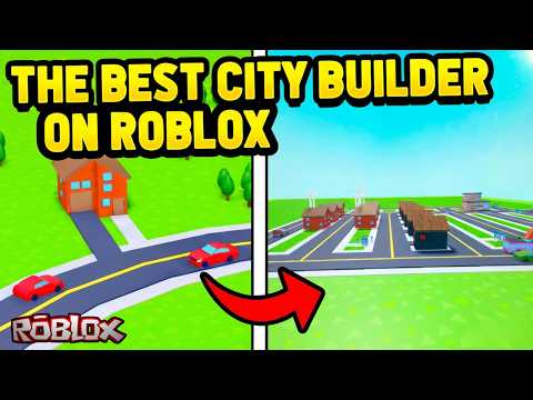 The BEST City Builder Game on Roblox - Itty Bitty City