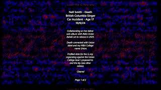 Nell Smith - Death British Columbia Singer Car Accident - Age 17 10624