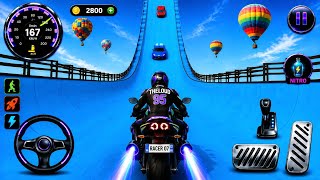 29 IMPOSSIBLE GT MOTO BIKE RACING 2026 - HARD BIKE RACING STUNTS 3D - ANDROID GAMEPLAY  screenshot 1
