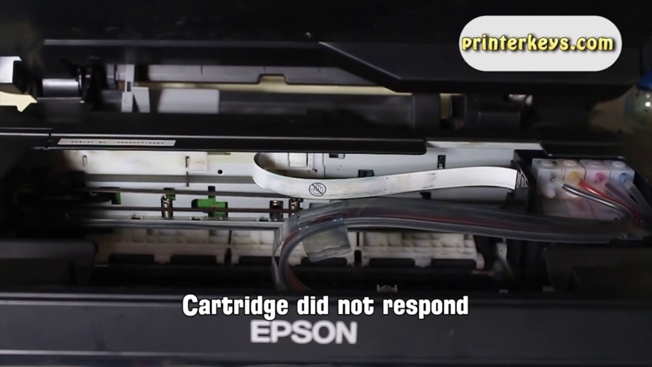 Reset Epson EP 806A Waste Ink Pad Counter - YouTube