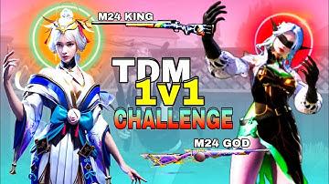 1v1 TDM 😎 REAL M24 KING is BACK | WAIT FOR THE M24 SHOT 😍 | WATCH TILL THE END !! Bgmi