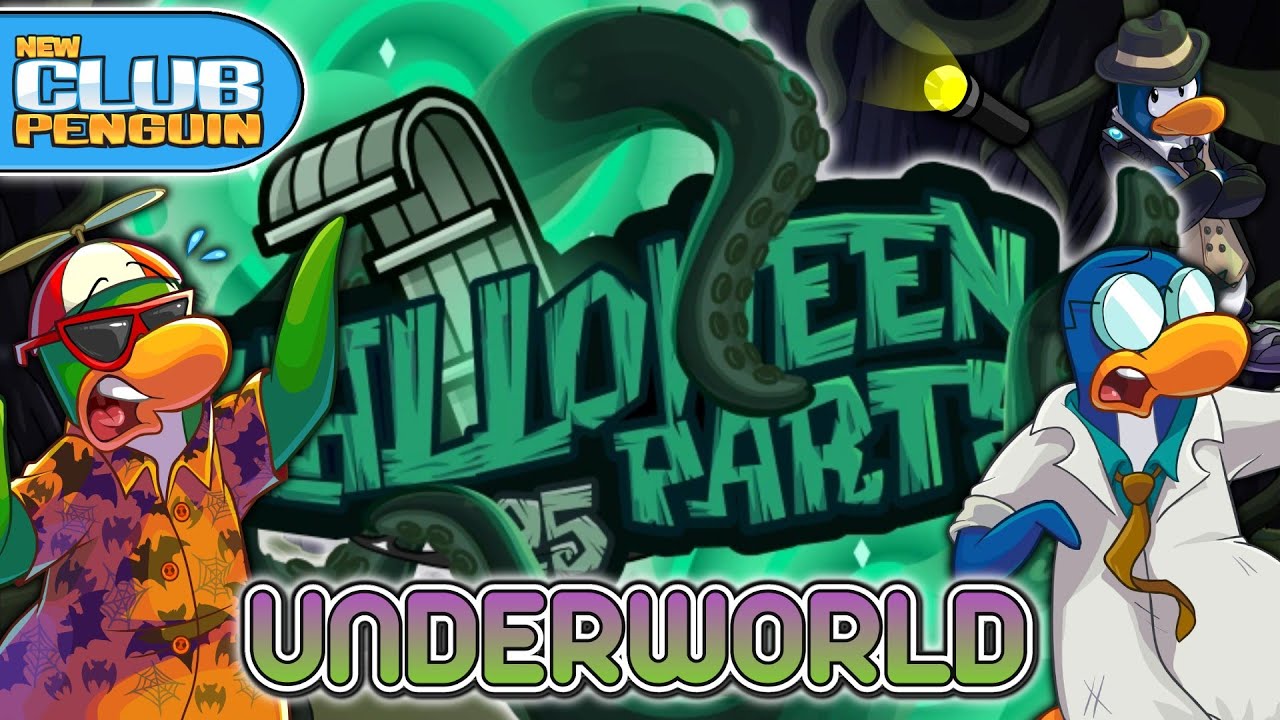 ROOKIE GOT STUCK IN THE UNDERWORLD! (Halloween Party 2025) | New Club Penguin