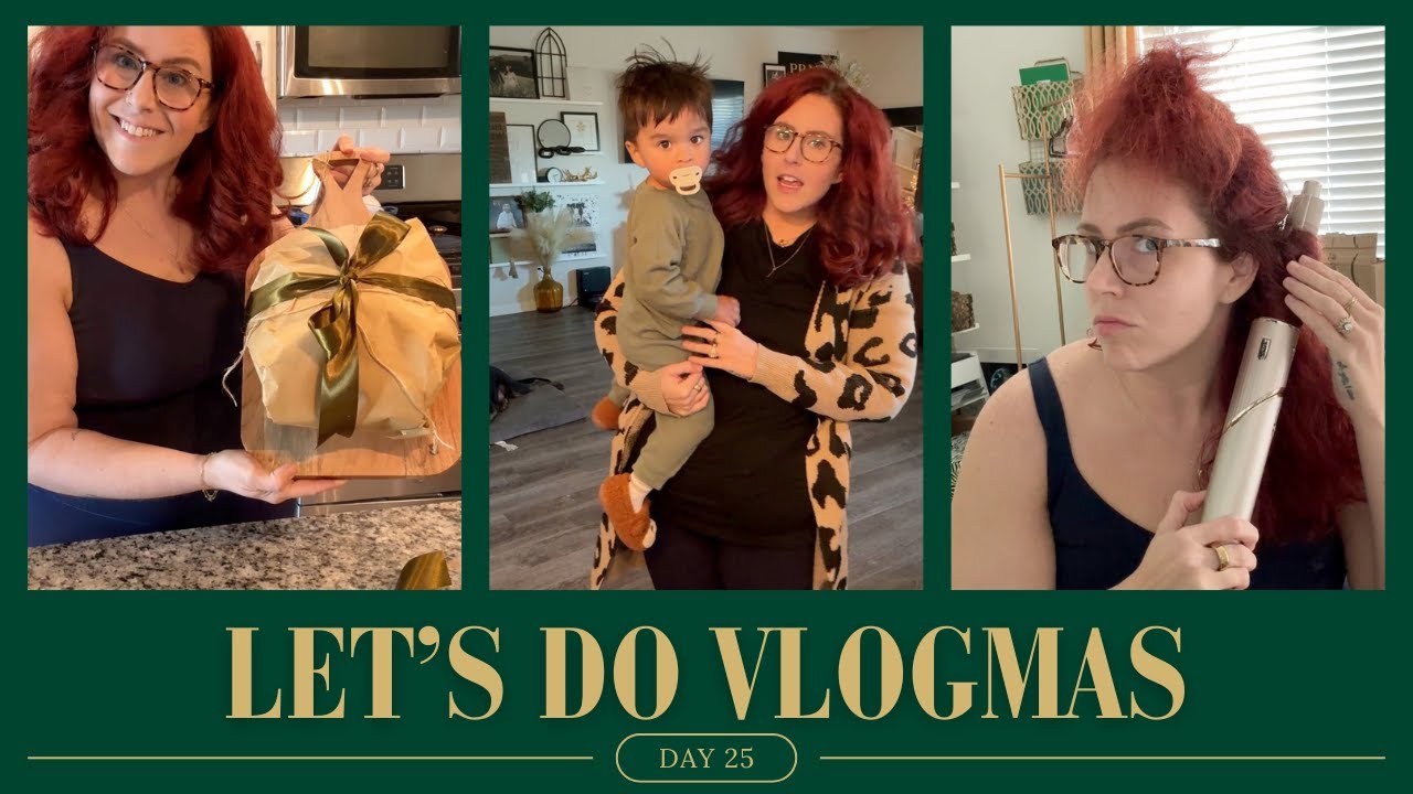 Vlogmas Day 25 - Christmas Eve, Doing ALL the things, Baking, Crafting ect