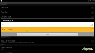 Working with AndroSensor screenshot 2