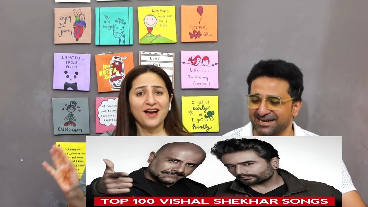 Pak Reacts to Top 100 Vishal Shekhar Songs | Random Ranking | Sanam Verse
