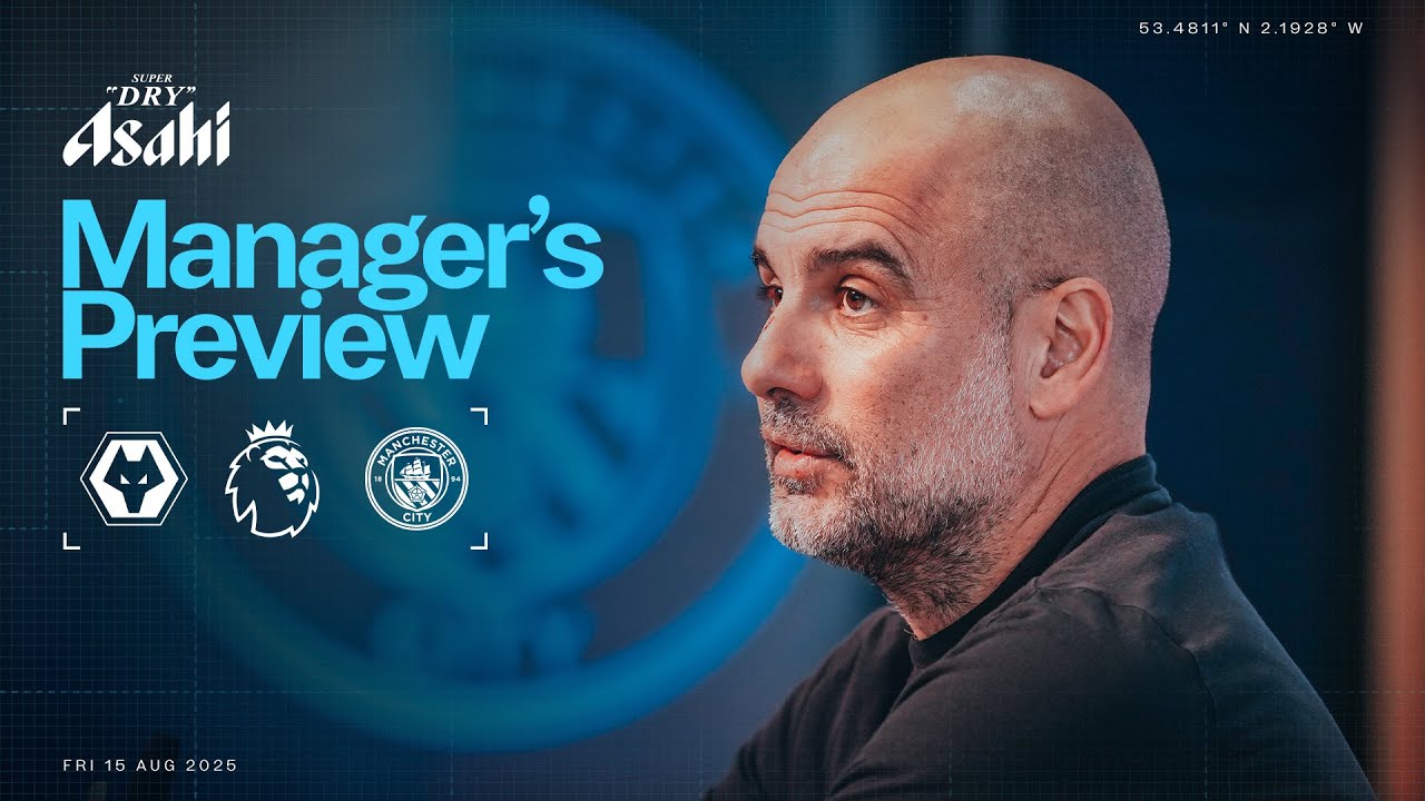 MANAGER'S PREVIEW: Guardiola provides fitness update ahead of Wolves | Wolves v Man City | PL