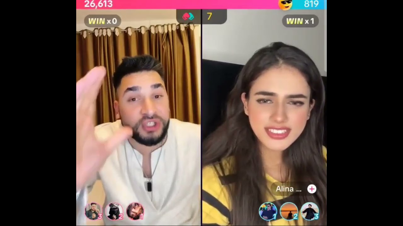 Alina Amir Aor Waliullah Live TikTok video
