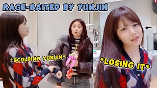 EUNCHAE is losing her patience because of CHAEWON and YUNJIN 😡😠