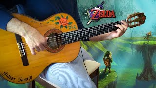 Vignette de la vidéo "『Lost Woods | Saria's Song』(Zelda Ocarina of Time) meet LucasGitanoFamily【flamenco guitar cover】ゼルダ"