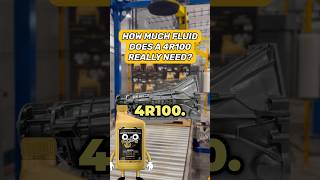 How Much Fluid Does A 4R100 Transmission Need? #transmission How Much Fluid Does A 4R100 Transmission Need? #transmission