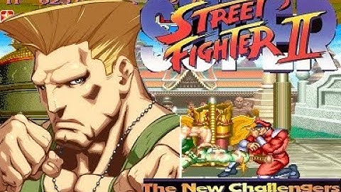 Super Street Fighter II: The New Challengers Hardest-Guile No Lose ALL
