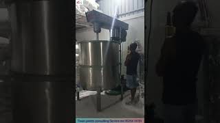 paint manufacturing Machinery hydraulic high speed 1000 lit #paints #rustic #texture #wall  putty