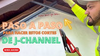 Como Hacer Estos Cortes De Jchannel Para Poder Installar