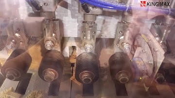 High speed optimizing cut off saw