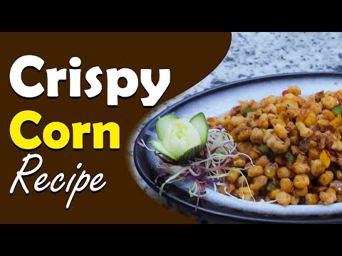 Crispy Corn Recipe | Easy Snack Recipe | Cook Book