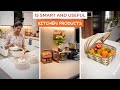 15 Smart and Useful Kitchen Products/Essentials | New Tools and Items for My Kitchen