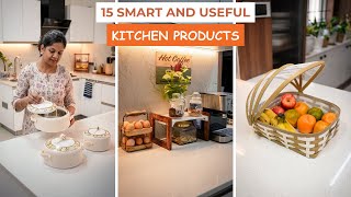 15 Smart and Useful Kitchen Products/Essentials | New Tools and Items for My Kitchen