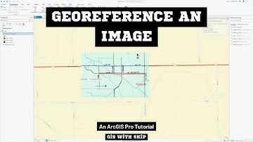 Georeference an Image to the Map in ArcGIS Pro