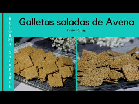 Galletas saladas de 69 Kcal - Receta fácil en la app Avena