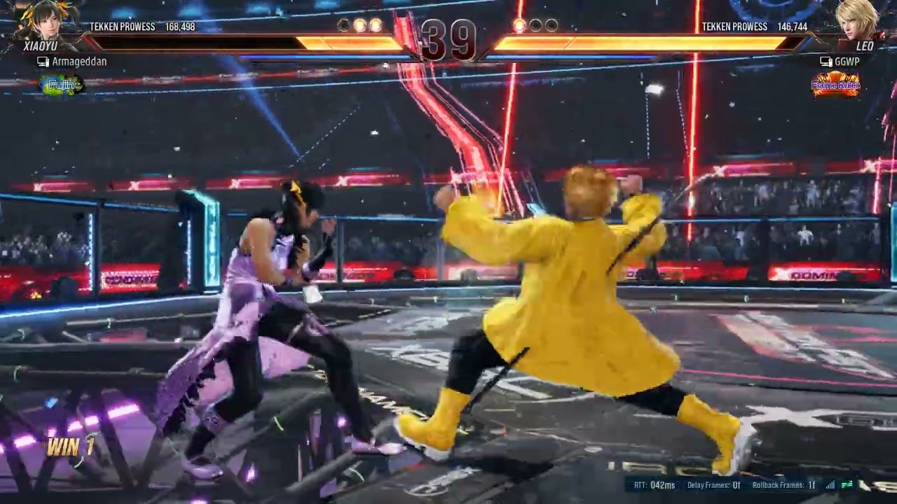 Xiaoyu Tekken 8 - Minus frames into rage art.