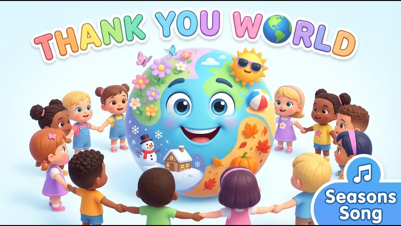 Thank You World 🌍 | Seasons Song for Kids | Gratitude & Nature Learning | CK4KIDS 2026