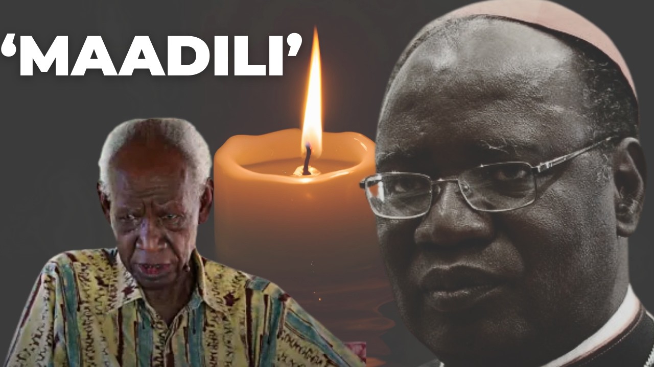 Mstaafu wa Heshima, Jaji Joseph Warioba Akitoa Neno la Pole Katika Ibada ya Mazishi ya Pengo