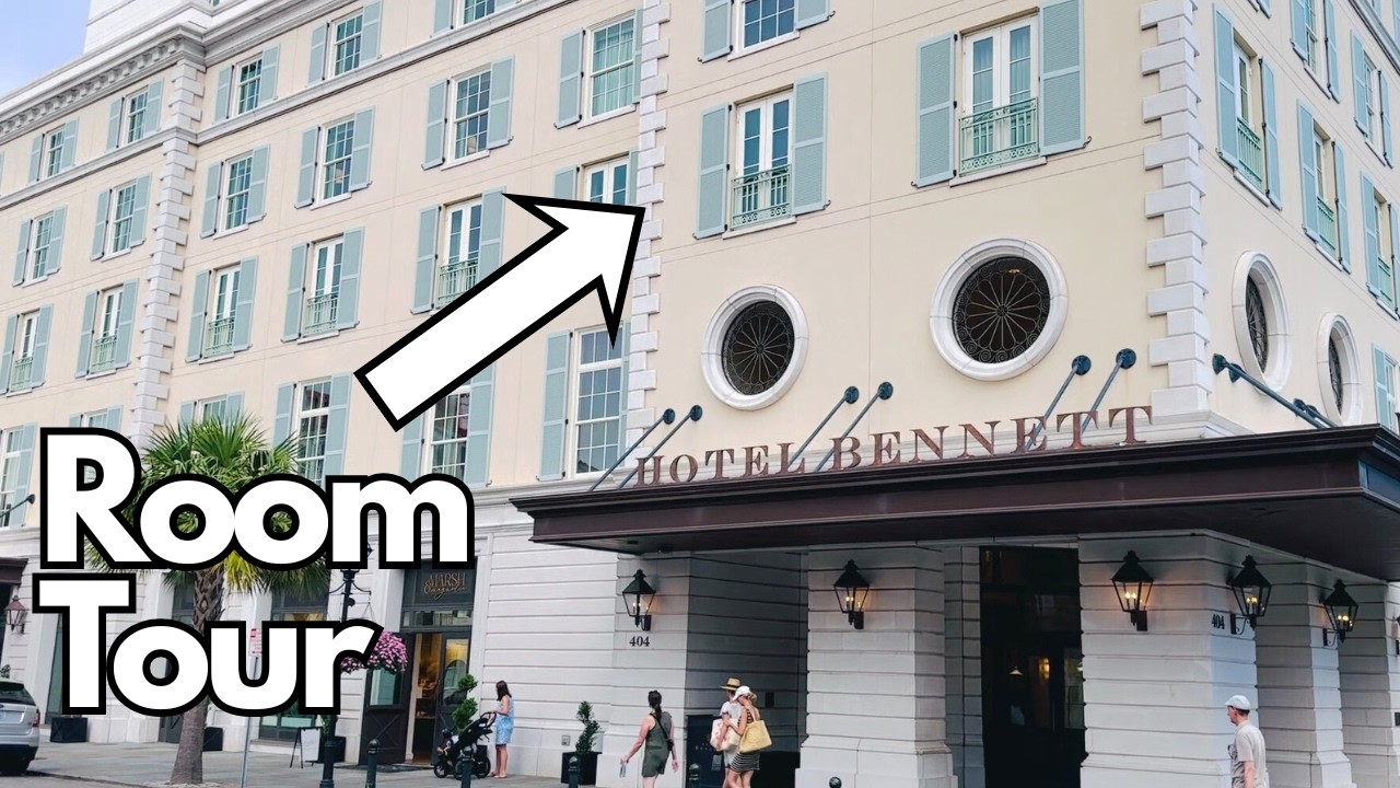 Hotel Bennett - Charleston, SC - What Does A Room Look Like? -No Commentary