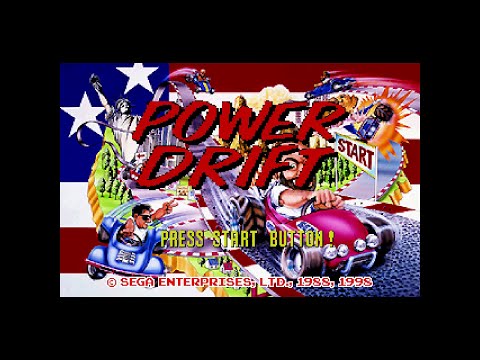 SEGA AGES パワードリフト(Sega Ages Power Drift). [Saturn - SEGA