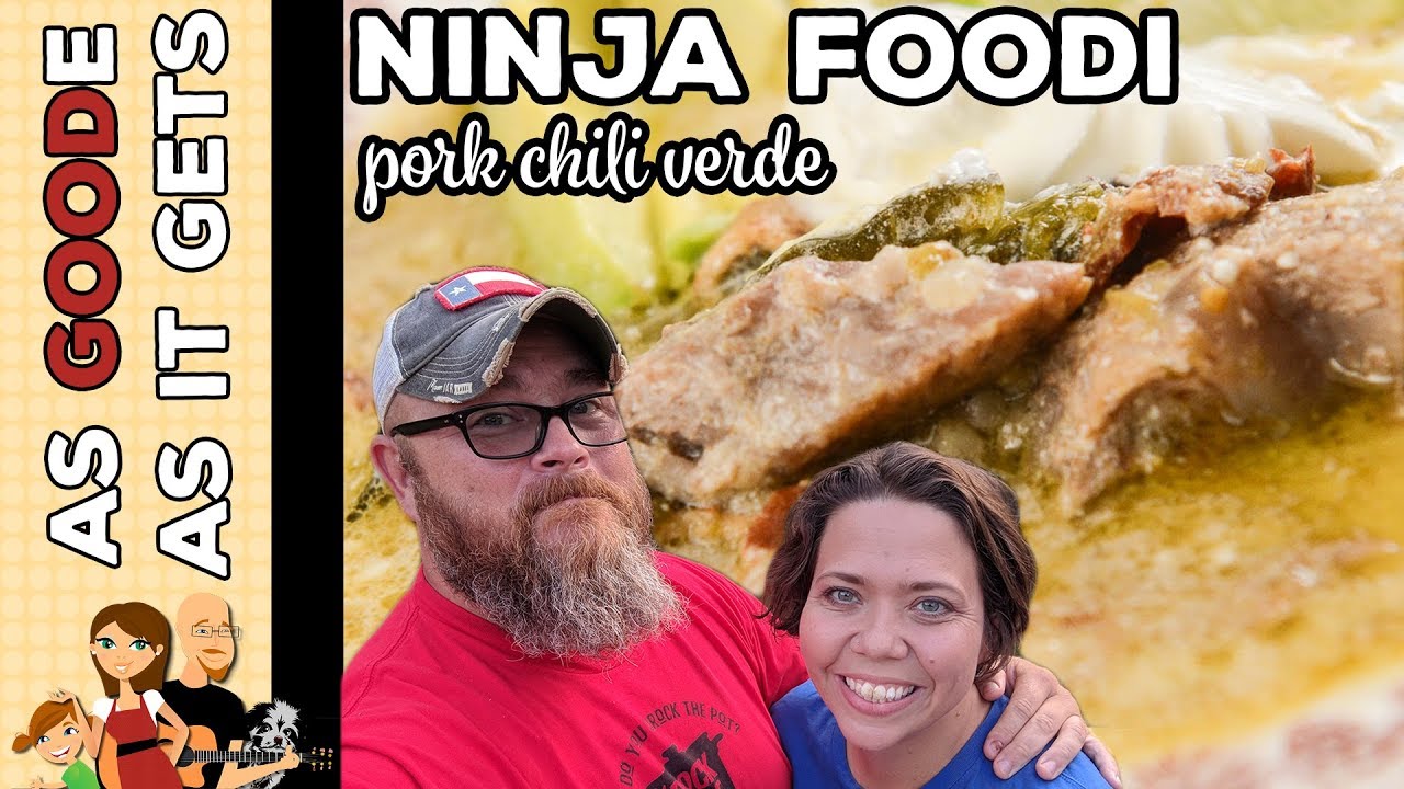 Ninja Foodi Electric Pressure Cooker Pork Chili Verde YouTube