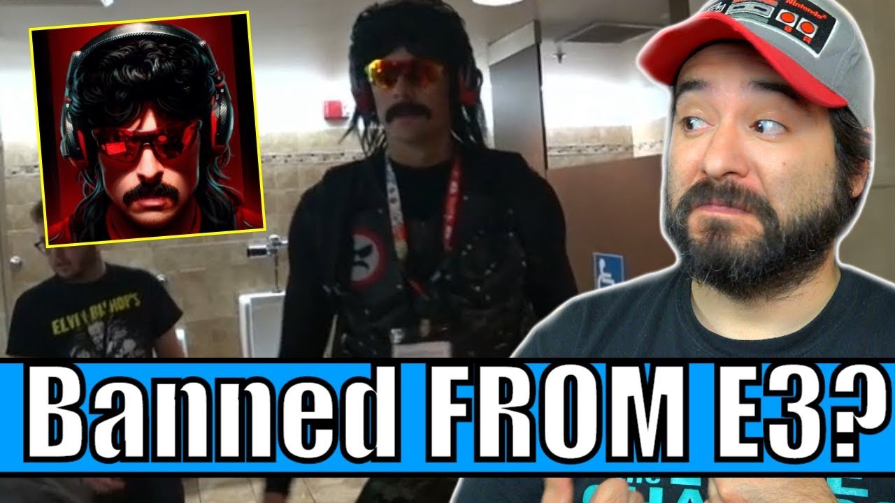 Dr Disrespect Gets Twitch Suspended And E3 2019 Ban For Bathroom Incident