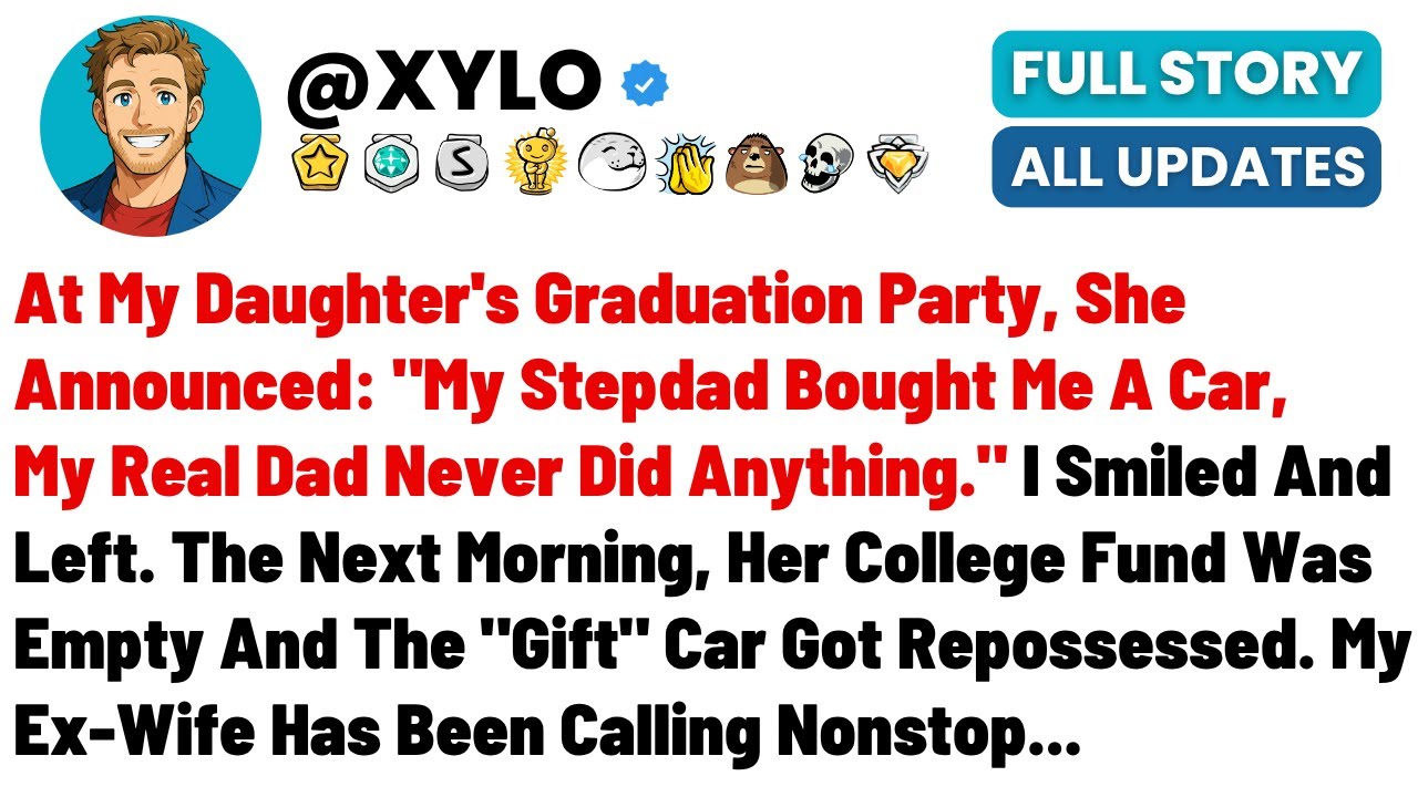 At My Daughter's Graduation Party, She Announced: 