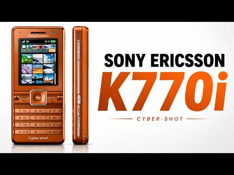 Sony Ericsson K770i — Classic Camera Phone of the 2000s!