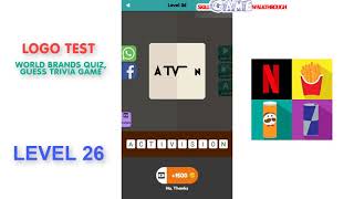 Logo Test World Level 26 - Walkthrough | SkillGameWalkthrough screenshot 4